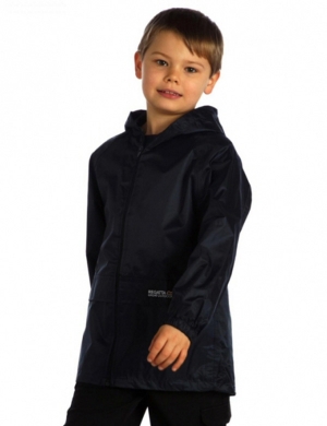 Regatta Kids Stormbreak Waterproof Jacket - Navy